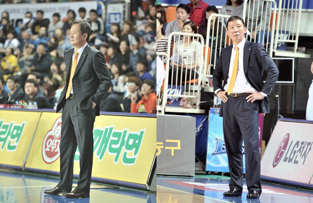 20131015 울산 모비스 유재학 전주 kcc 허재