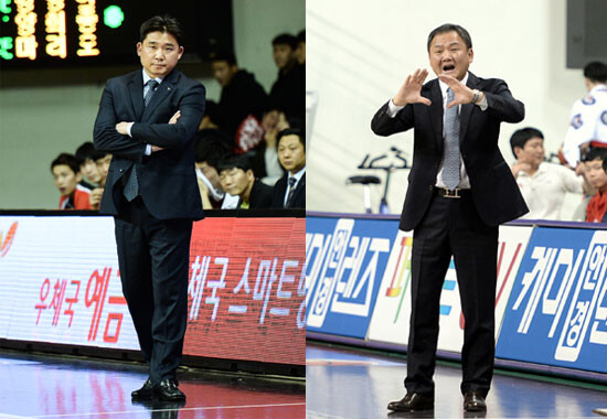 20151122 안양 KGC인삼공사 김승기 감독대행 울산 모비스 유재학 감독