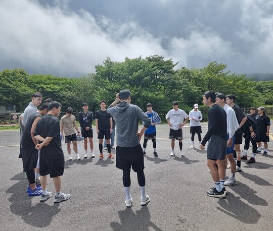 제주도로 떠난 한국가스공사, 선수들이...